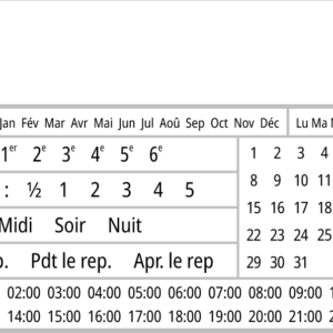 Calendrier Pharmaceutique RxNote S